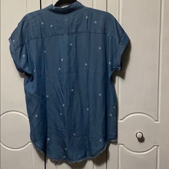 NWT Thread & Supply Star chambray shirt blouse XS - Picture 6 of 12